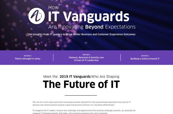 Alcatel Lucent IT Vanguards